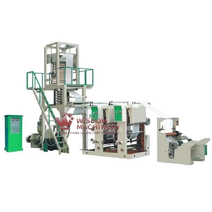 Máquina de impresión flexográfica en línea